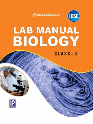 cover image of Comp. Lab Manual Biology X (ICSE Board)
